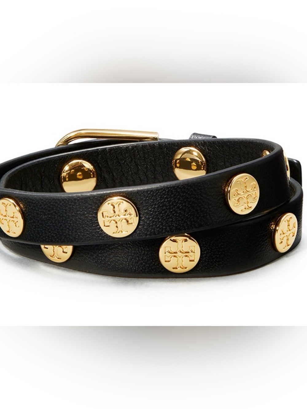 Tory Burch
Leather Double Wrap Bracelet